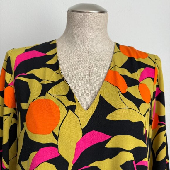 🌻 Anthropologie x Corey Lynn Calter Naranjas Midi Dress - Picture 5 of 10